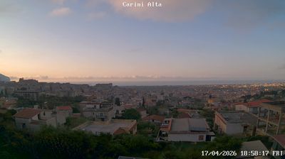 immagine della webcam nei dintorni di Mondello: webcam Carini