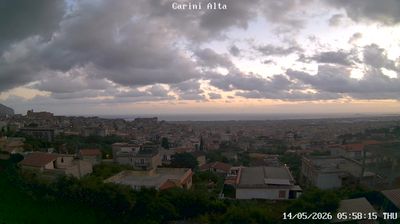 immagine della webcam nei dintorni di Palermo: webcam Carini