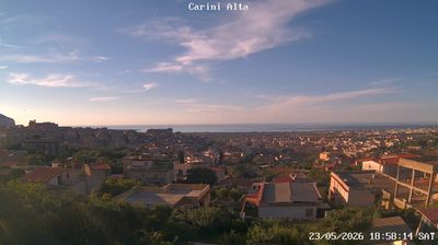 immagine della webcam nei dintorni di Bagheria: webcam Carini