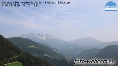 immagine della webcam nei dintorni di Predazzo: webcam Obereggen
