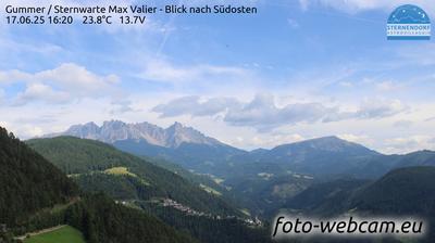 immagine della webcam nei dintorni di Bellamonte: webcam Obereggen