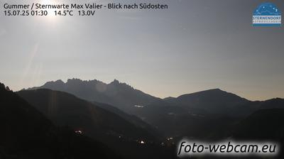 immagine della webcam nei dintorni di Aldino: webcam Nova Ponente