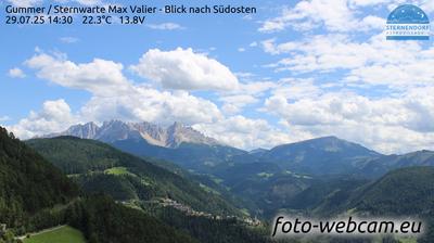 immagine della webcam nei dintorni di Cavalese: webcam Obereggen