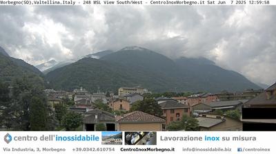 immagine della webcam nei dintorni di San Giacomo Filippo: webcam Morbegno