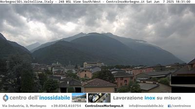 immagine della webcam nei dintorni di Foppolo IV Baita: webcam Morbegno