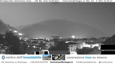 immagine della webcam nei dintorni di Chiesa in Valmalenco: webcam Morbegno