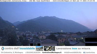 immagine della webcam nei dintorni di Lanzada: webcam Morbegno
