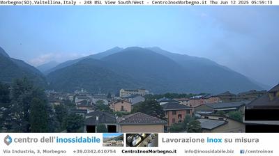 immagine della webcam nei dintorni di Foppolo: webcam Morbegno