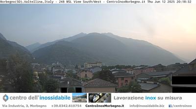 immagine della webcam nei dintorni di Campodolcino: webcam Morbegno