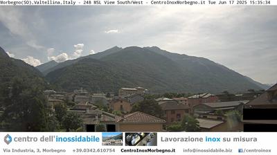 immagine della webcam nei dintorni di Pescegallo: webcam Morbegno