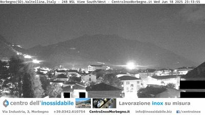 immagine della webcam nei dintorni di Rifugio Falc: webcam Morbegno
