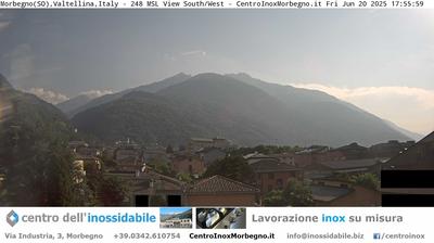 immagine della webcam nei dintorni di Piuro: webcam Morbegno