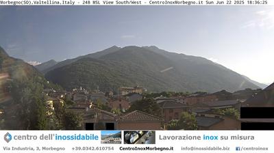 immagine della webcam nei dintorni di Val Masino: webcam Morbegno