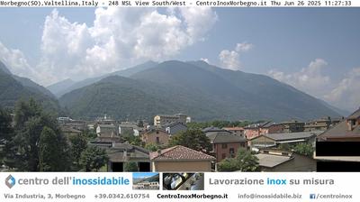 immagine della webcam nei dintorni di Talamona: webcam Morbegno
