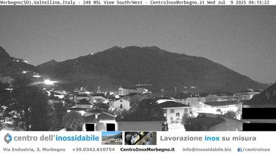 immagine della webcam nei dintorni di San Giacomo Filippo: webcam Morbegno