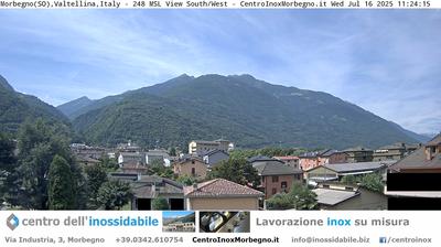 immagine della webcam nei dintorni di Forcola: webcam Morbegno