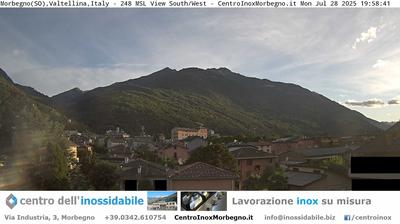 immagine della webcam nei dintorni di Lanzada: webcam Morbegno