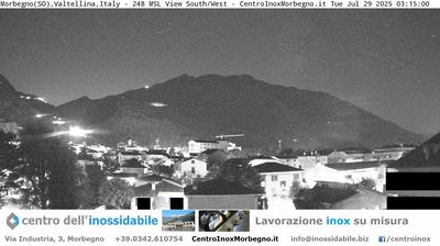 immagine della webcam nei dintorni di San Simone Baita del Camoscio: webcam Morbegno