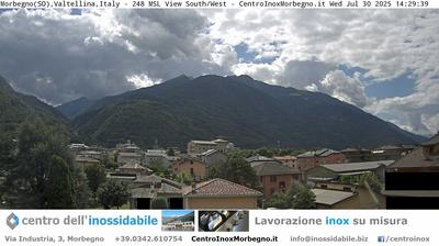 immagine della webcam nei dintorni di Foppolo: webcam Morbegno