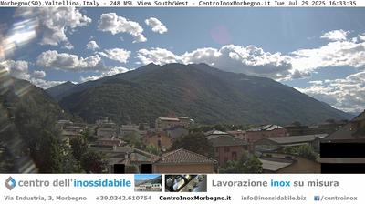 immagine della webcam nei dintorni di Campodolcino: webcam Morbegno