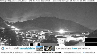 immagine della webcam nei dintorni di San Simone Baita del Camoscio: webcam Morbegno