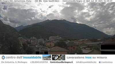 immagine della webcam nei dintorni di Rasura: webcam Morbegno
