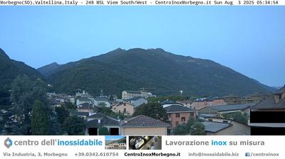 immagine della webcam nei dintorni di Valleve: webcam Morbegno