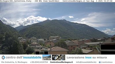 immagine della webcam nei dintorni di Val di Mello: webcam Morbegno