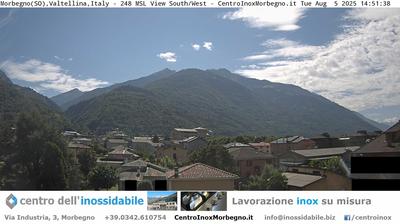 immagine della webcam nei dintorni di Val di Mello: webcam Morbegno