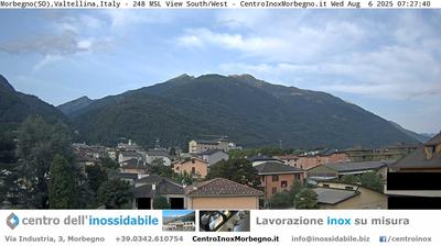 immagine della webcam nei dintorni di Gordona: webcam Morbegno