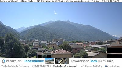 immagine della webcam nei dintorni di Rifugio Falc: webcam Morbegno