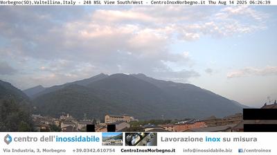 immagine della webcam nei dintorni di Mezzoldo: webcam Morbegno