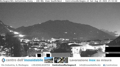 immagine della webcam nei dintorni di Rifugio Falc: webcam Morbegno