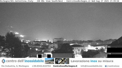 immagine della webcam nei dintorni di Chiesa in Valmalenco: webcam Morbegno