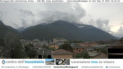 immagine della webcam nei dintorni di Rasura: webcam Morbegno
