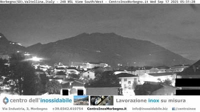 immagine della webcam nei dintorni di Rifugio Falc: webcam Morbegno