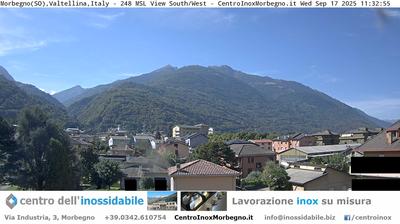 immagine della webcam nei dintorni di Campodolcino: webcam Morbegno