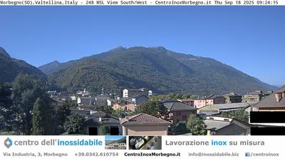 immagine della webcam nei dintorni di Val Masino: webcam Morbegno