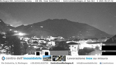 immagine della webcam nei dintorni di Vercana: webcam Morbegno