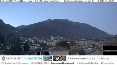 immagine della webcam nei dintorni di Piuro: webcam Morbegno