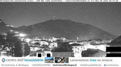 immagine della webcam nei dintorni di Mezzoldo: webcam Morbegno