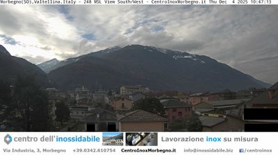 immagine della webcam nei dintorni di Chiesa in Valmalenco: webcam Morbegno