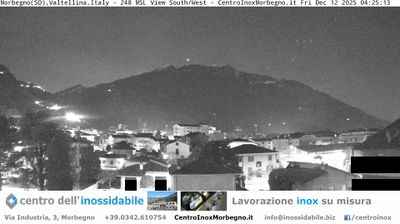 immagine della webcam nei dintorni di San Giacomo Filippo: webcam Morbegno