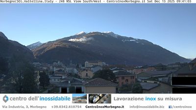 immagine della webcam nei dintorni di Foppolo: webcam Morbegno