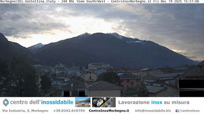 immagine della webcam nei dintorni di Val Masino: webcam Morbegno