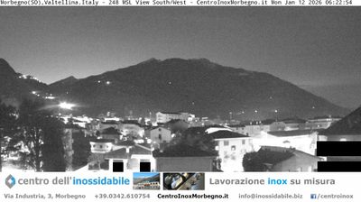 immagine della webcam nei dintorni di Monte Legnone: webcam Morbegno