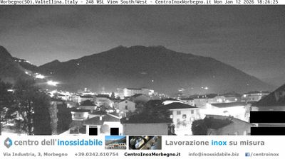 immagine della webcam nei dintorni di Chiesa in Valmalenco: webcam Morbegno
