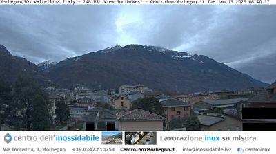 immagine della webcam nei dintorni di Val Masino: webcam Morbegno