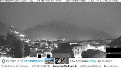 immagine della webcam nei dintorni di Monte Legnone: webcam Morbegno