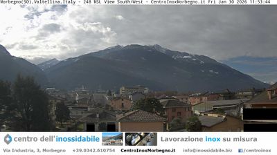 immagine della webcam nei dintorni di Val di Mello: webcam Morbegno